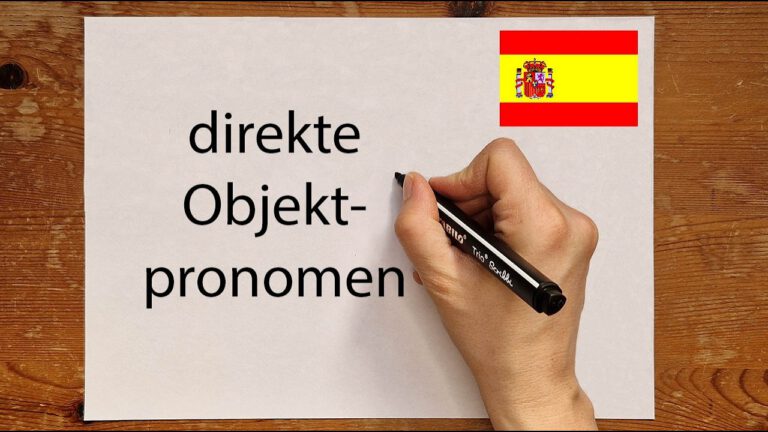 Direkte Objektpronomen 
